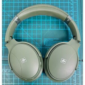 Fisher Pro Active Noise Cancelling Headphones Over Ear Bluetooth ANC Olive Green